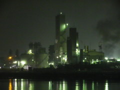 工場夜景