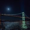 船上からの月夜