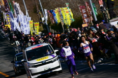 ラスト5kmだ頑張れ！みんなが待ってるぞ！