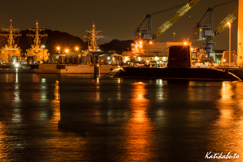 Yokosuka neval port