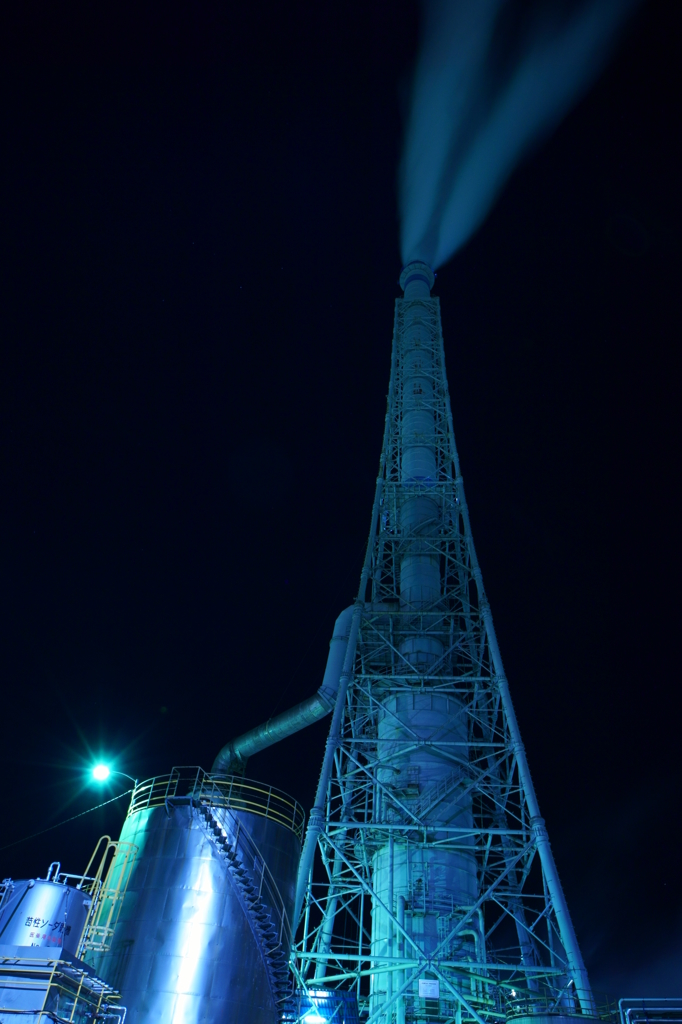 Blue towerの触角