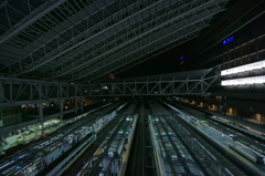 Night of Osaka station