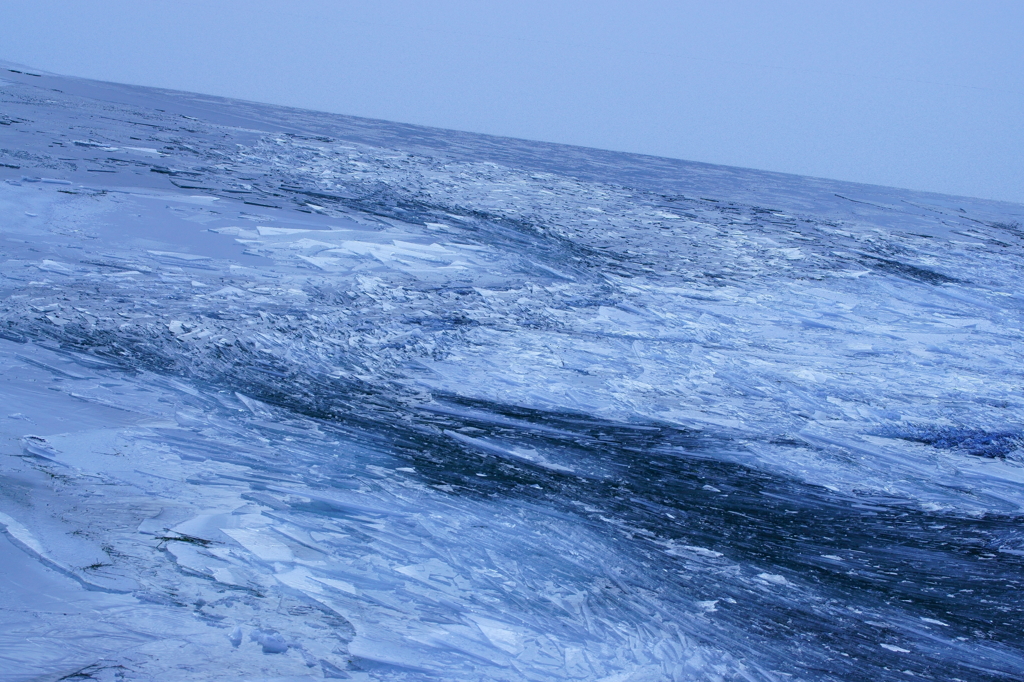 flow of ice