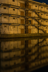 小樽運河の夜