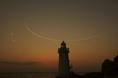 夕暮れ空のキャンバス