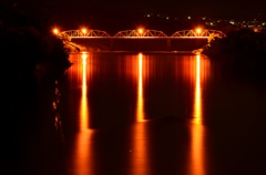 信濃川にかかる橋
