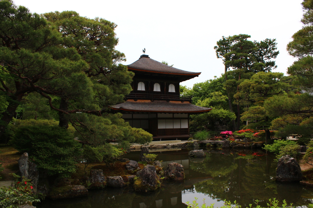 静寂の銀閣寺