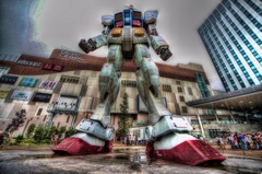 【HDR】お台場のガンダム-東京(Type-3)