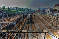 【HDR】JR日暮里駅にて-東京(Type-2)