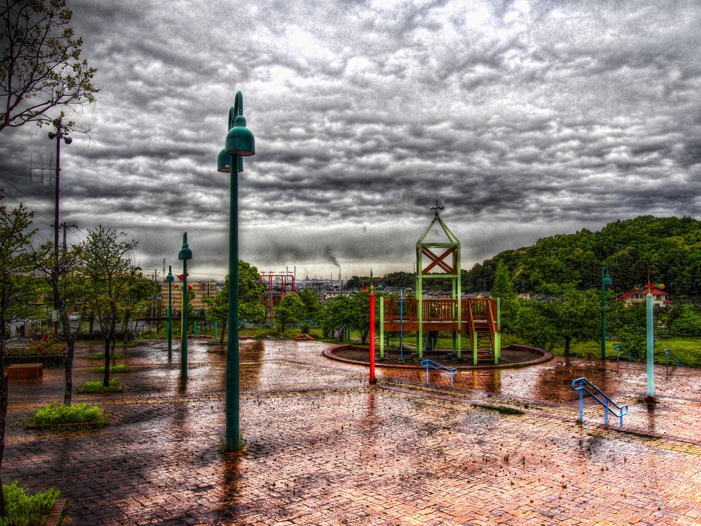 【HDR】と或る公園からの眺め(Type-2)