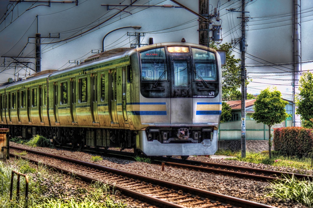 【HDR】JR総武横須賀線-千葉(Type-2)