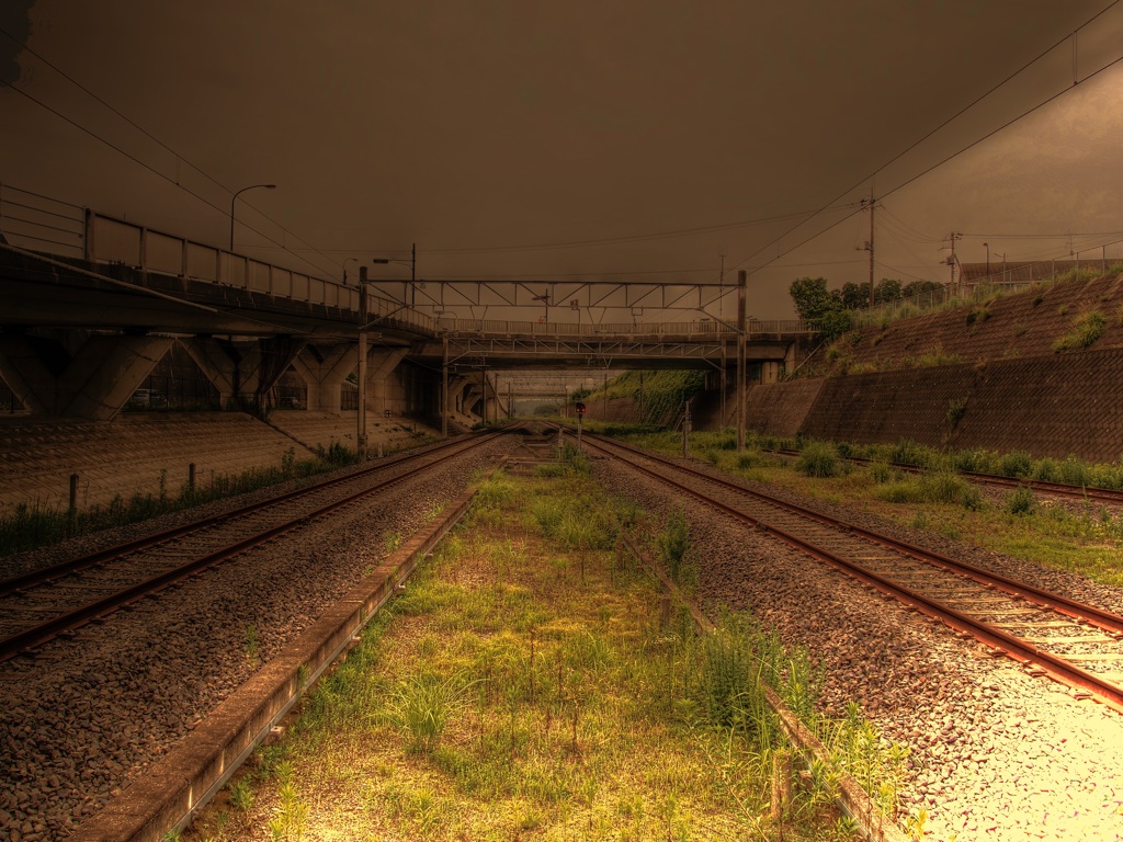 【HDR】ちはら台駅終点の眺め-千葉(Type-2)