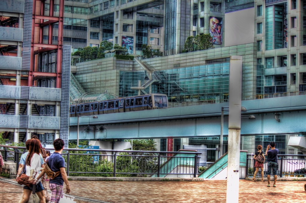 【HDR】お台場の街-東京(Type-2)