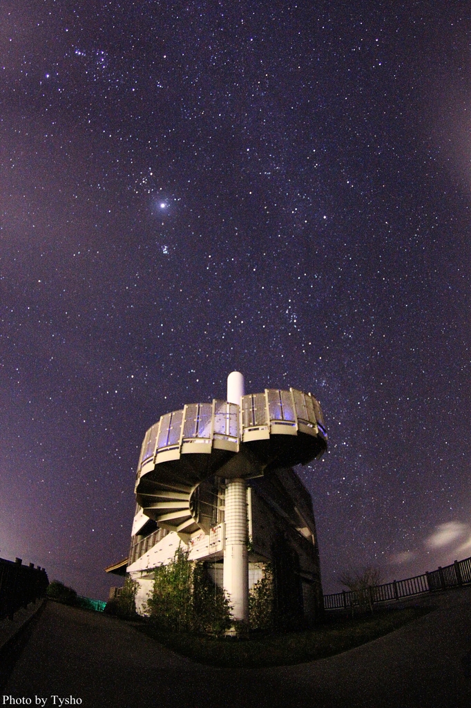 バンナ岳からの星空