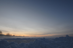 氷湖～朝靄②～