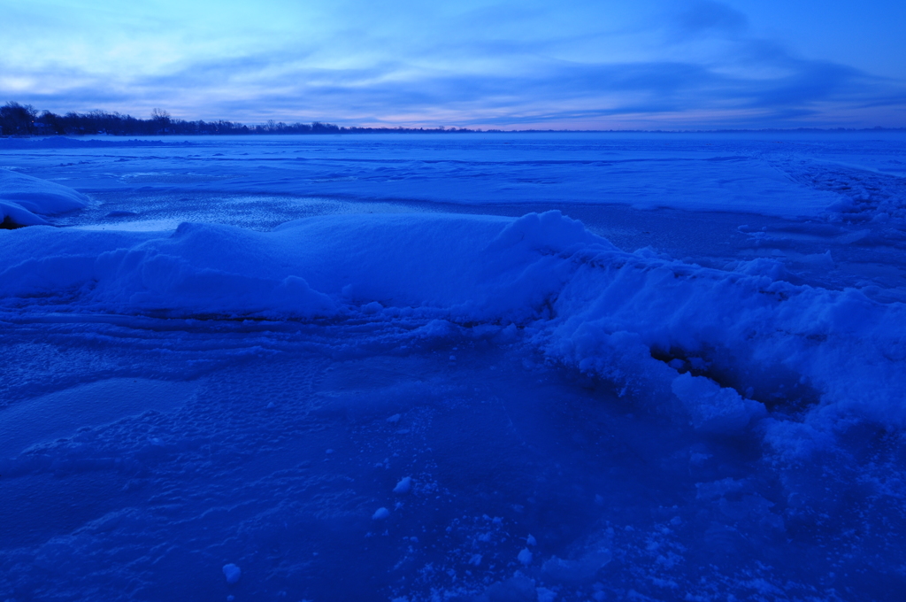 氷湖～夜明け前～