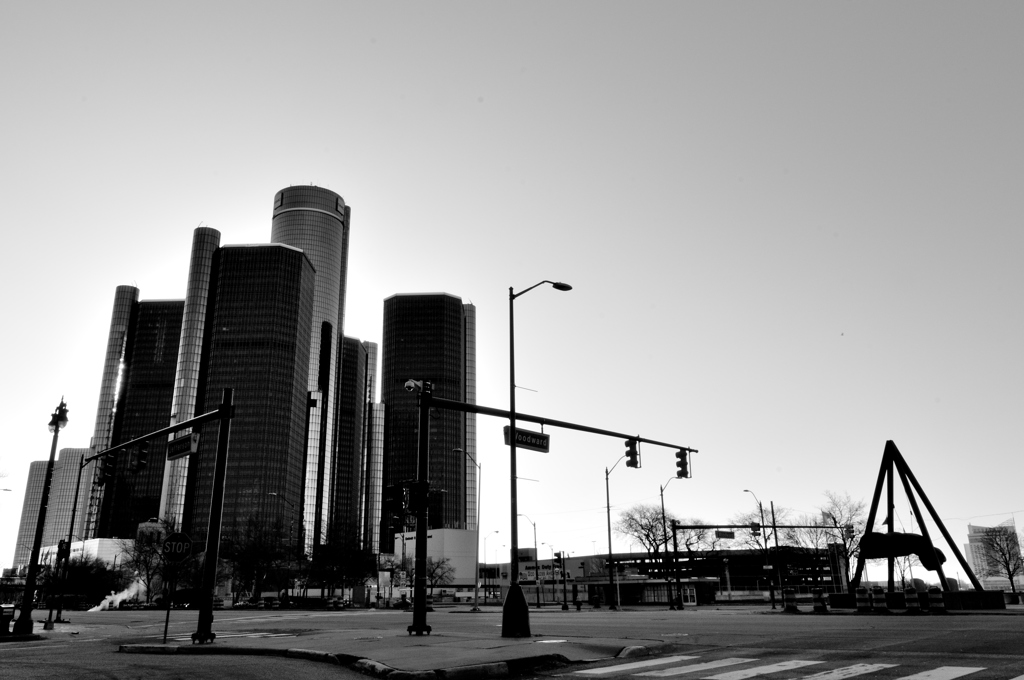 Downtown Detroit　入口
