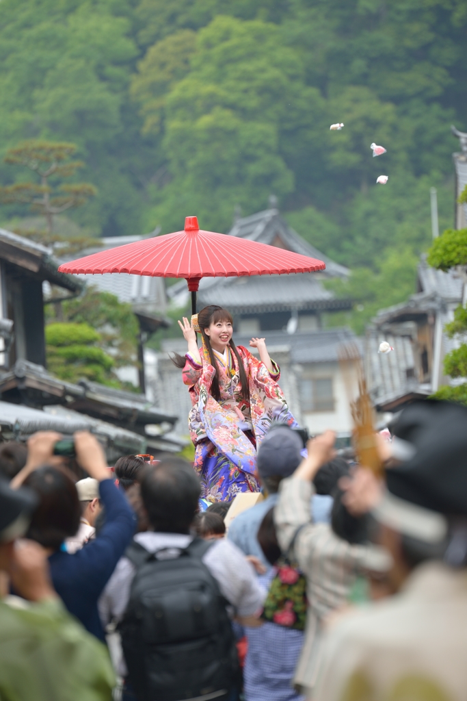 餅まき