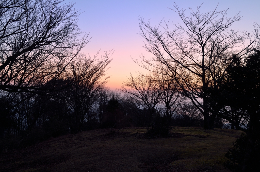 朝日山より東方向