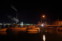 国道沿いの船着場