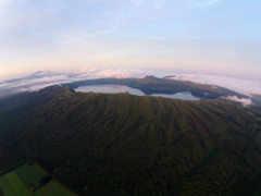 摩周湖空撮