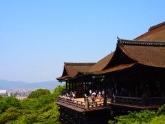 清水の舞台！