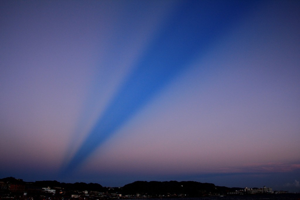 夕暮れの空