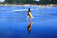 girls　surfer