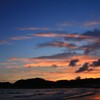 夕暮れの由比ヶ浜