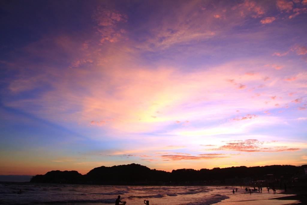 夕暮れ