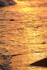 由比ヶ浜夕暮れ