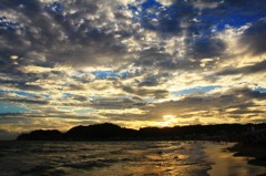 夕暮れの色