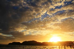 夏の夕暮れ