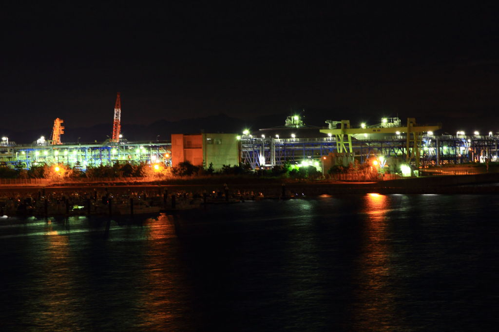 工場夜景