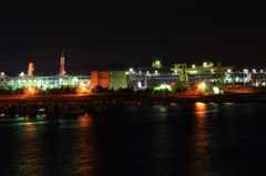 工場夜景
