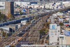小田原駅遠景