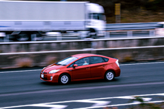 初めての流し撮り