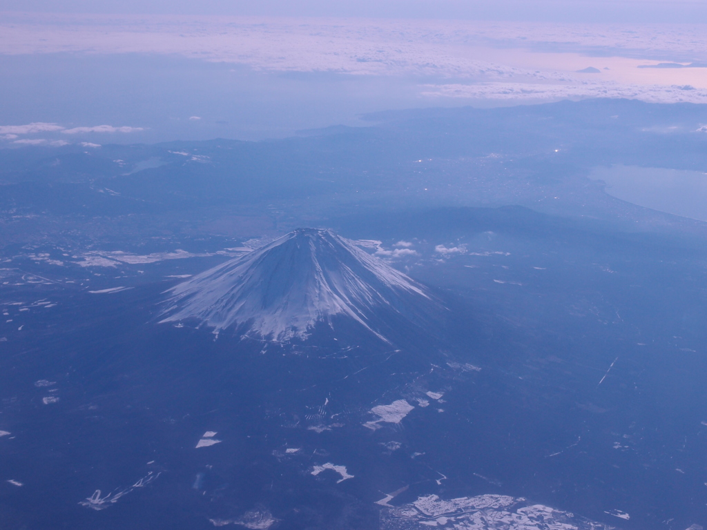 機上からの富士02