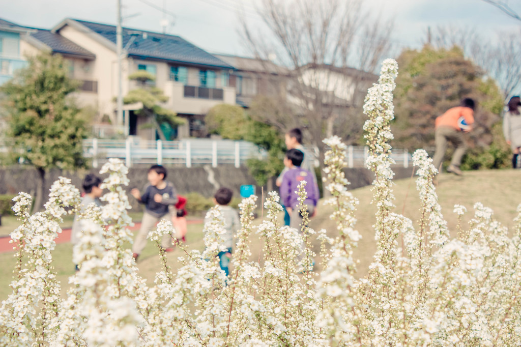 暖かくなると子どももワイルドになる