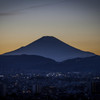 今日の富士山は美しかった　・・・のアップ