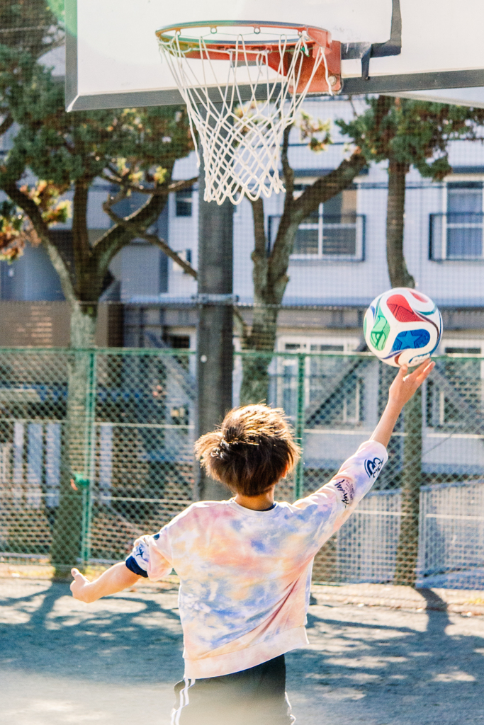 ボールは置いてくる