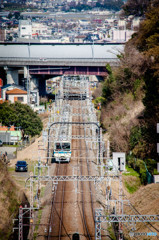 小田急線 街へゆく