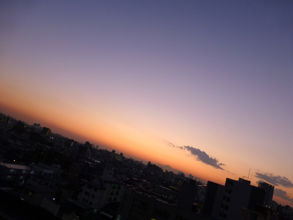 夕方
