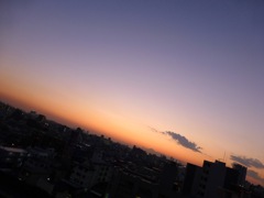 夕方
