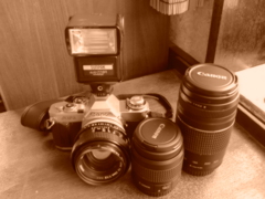 Canon　AV-1（ノスタルジックセピア）