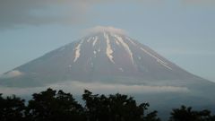 道の駅なるさわからの富士山