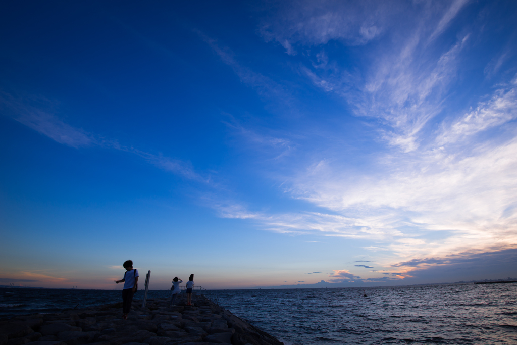 それぞれの夕景。。♪