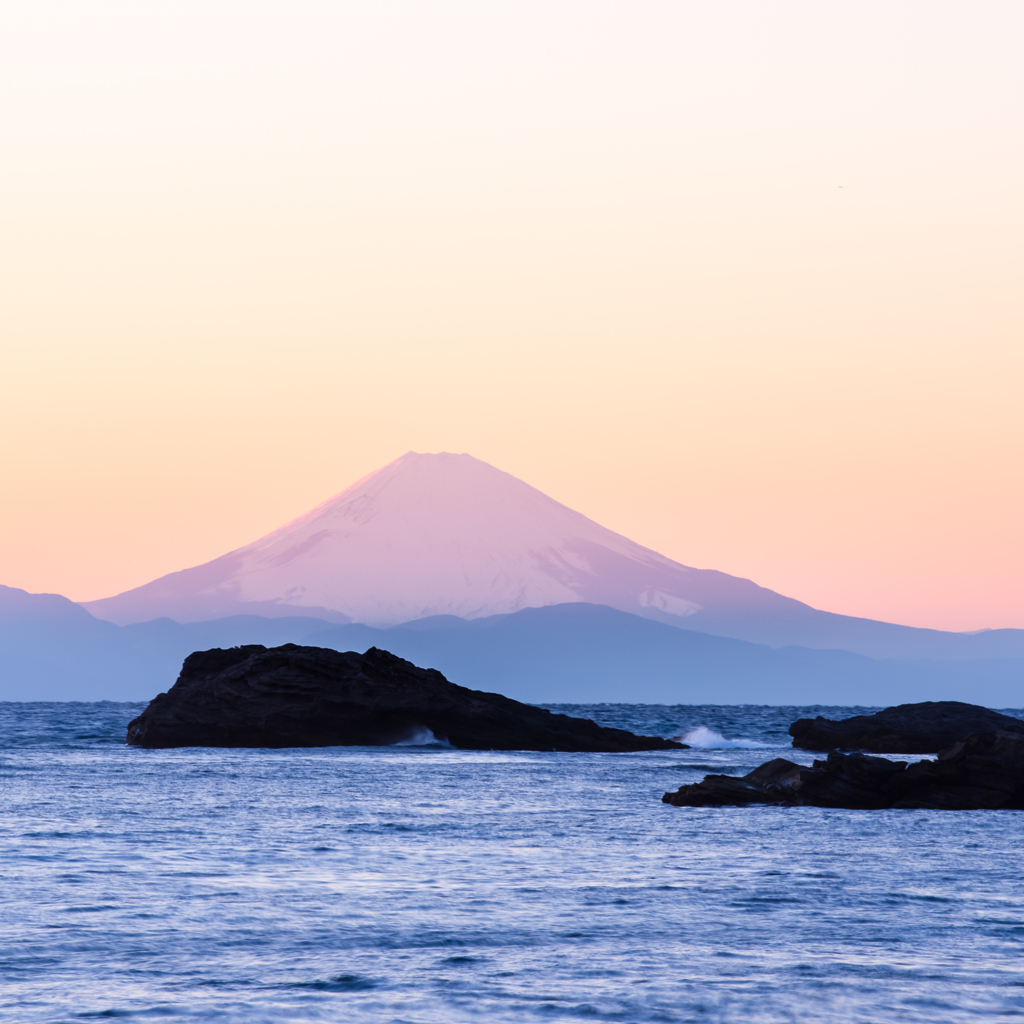 パステルな富士山。。♪