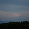 江ノ島から眺める富士山