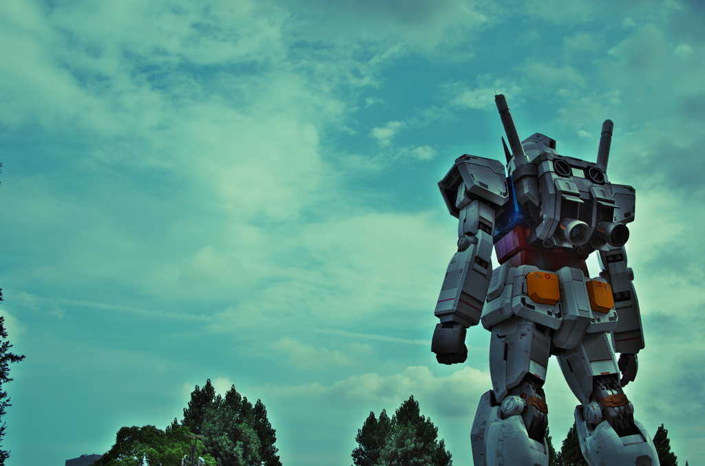 お台場ガンダム　HDR
